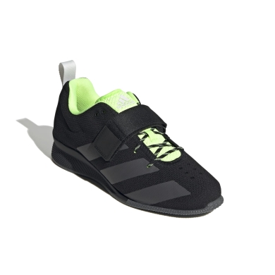 adidas Buty fitnessowe Adipower II (buty do podnoszenia ciężarów) czarne/zielone męskie